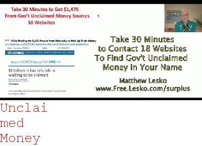 good Morning America Unclaimed Money